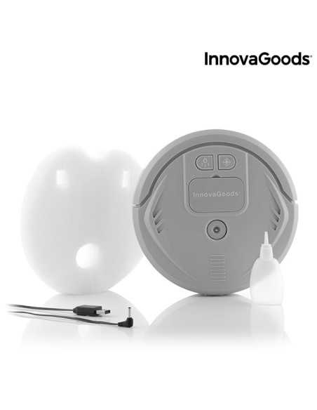 4-i-1 genopladelig robot gulvmoppe med UV-desinfektion og luftfugter - luftfrisker Klinbot InnovaGoods