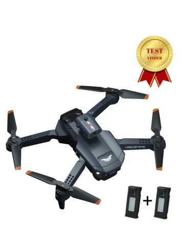 Se JJRC H106 Skyline mini drone med 4K/1080P og forhindringssensorer (Sort) hos RobotterOnline.dk
