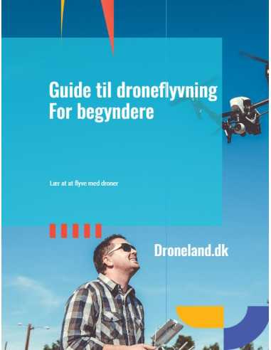Se E-bog (digital bog): Droneguide for begyndere - Lær at flyve med drone hos RobotterOnline.dk