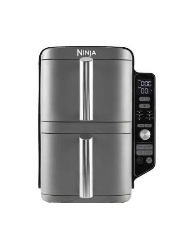 Ninja SL400EU Double Stack XL Airfryer 2.47kW Grå + 2 Gratis valgfri gaver