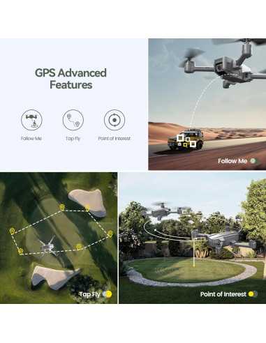 Holy Stone HS440D GPS mini drone med 4K +...