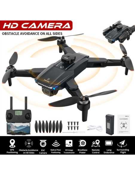 JJRC X33 Fly More Combo mini drone med 8K/HD kamera, forhindringssensor + Gratis 2 gaver