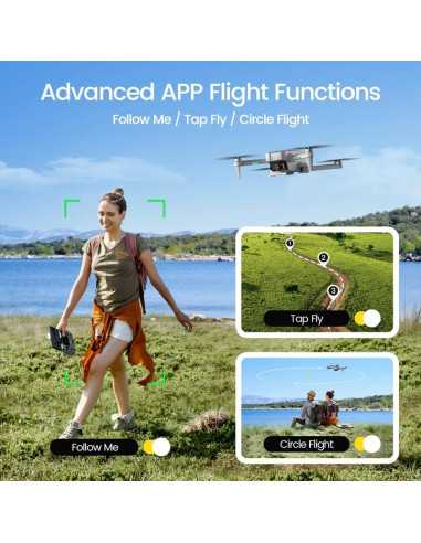 Holy Stone HS440G GPS drone med 4K kamera +...