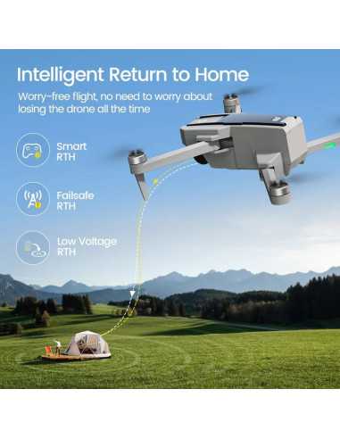 Holy Stone HS440G GPS drone med 4K kamera +...