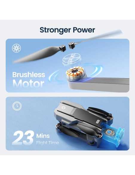 Holy Stone HS440G GPS drone med 4K kamera + Gratis 2 stk. valgfri gaver