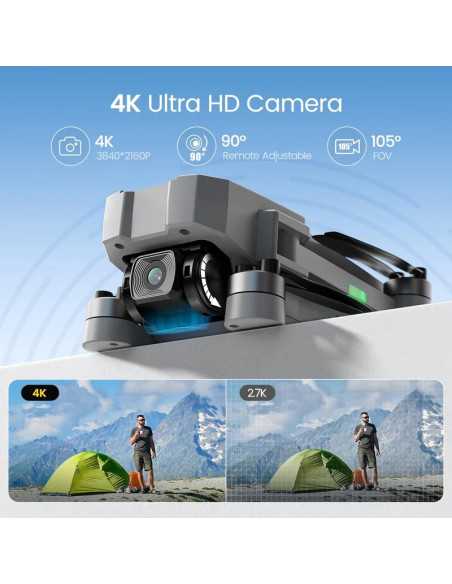 Holy Stone HS440G GPS drone med 4K kamera + Gratis 2 stk. valgfri gaver