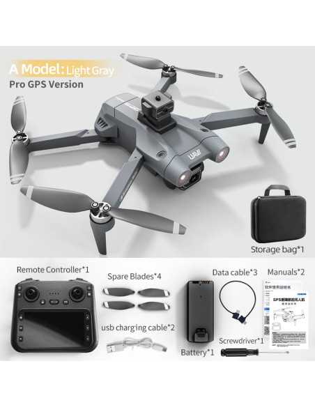 JJRC X28 Pro Fly More Combo V2025 - mini drone med 8K/HD Sony kamera, forhindringssensor, follow-me og FPV + 2 Gratis gaver
